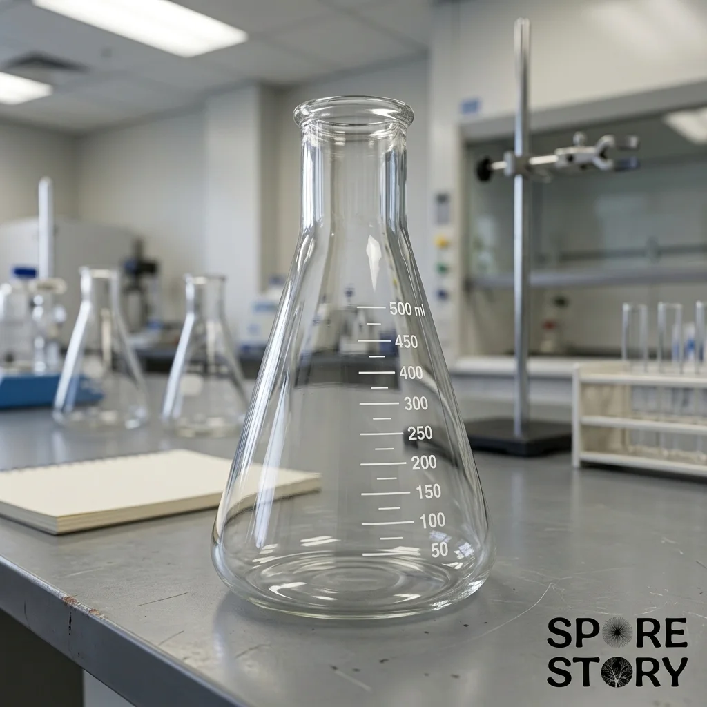 Borosilikat Erlenmeyer 500 ml