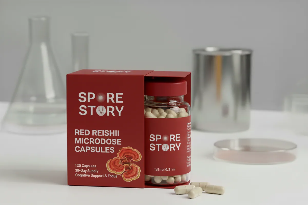 Red Reishi Mikrodoz Kapsül