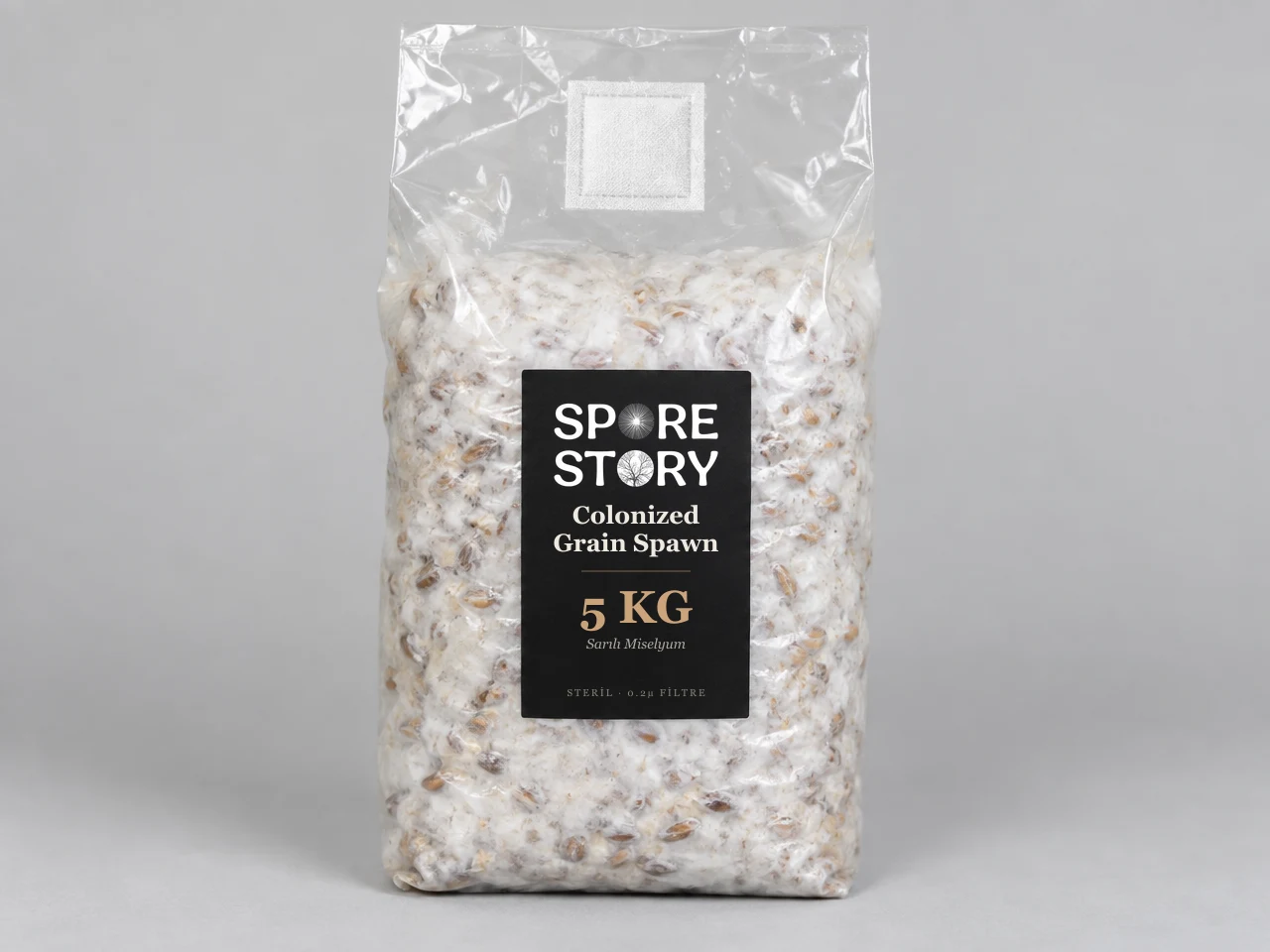 Sarılı Miselyum Poşeti 5 kg